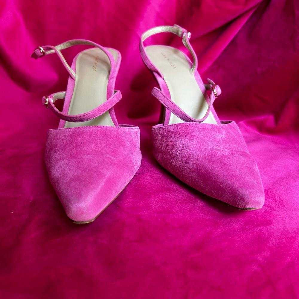 Ann Taylor slingback heel - Picture 8 of 9